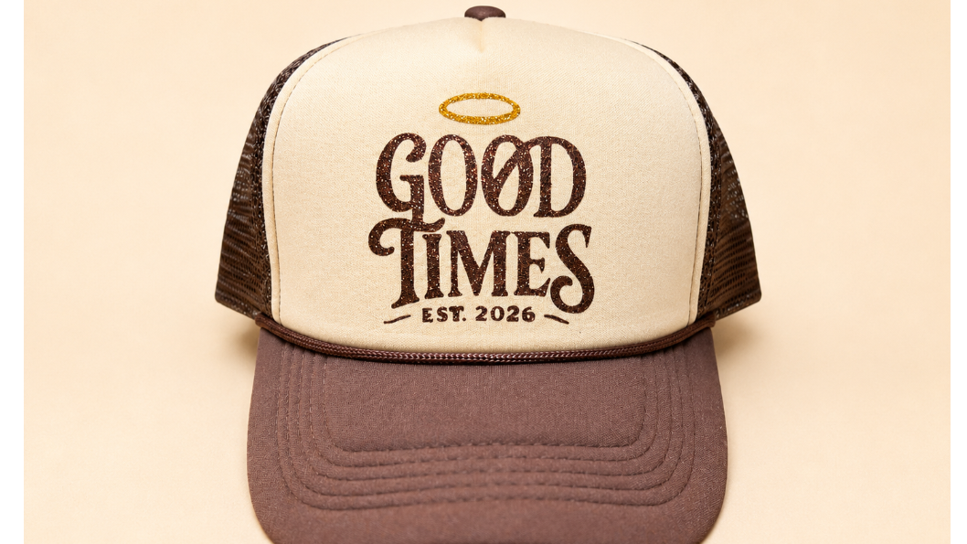 GØT Sponge Trucker Hat - Cinnabon Brown