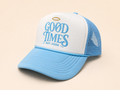 GØT Sponge Trucker Hat - Sky Blue/White